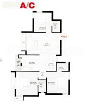 3 BHK Flat in Mavdi, Rajkot