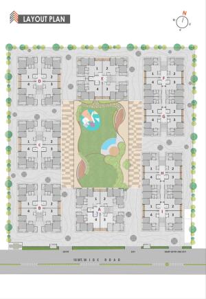 2 BHK Flat in Vesu, Surat