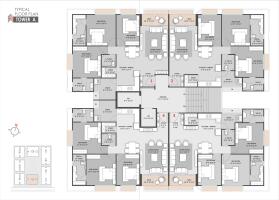 2 BHK Flat in Vesu, Surat