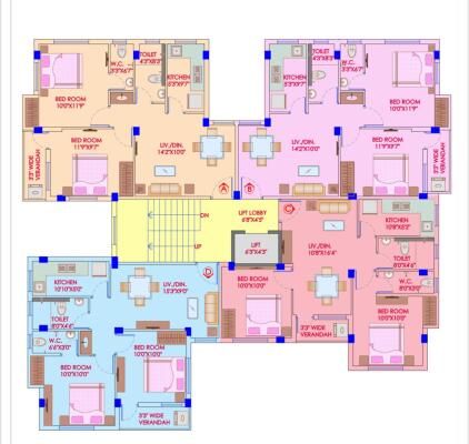 2 BHK Flat in Bansdroni, Kolkata