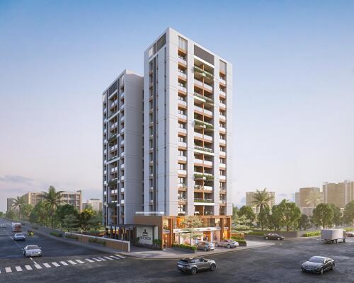 2 BHK Flat in Manjalpur, Vadodara