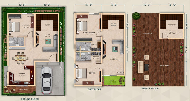 4 Bedroom House in Penamaluru, Vijayawada
