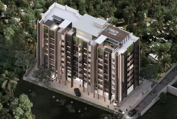 2 BHK Flat in Chevayoor, Calicut