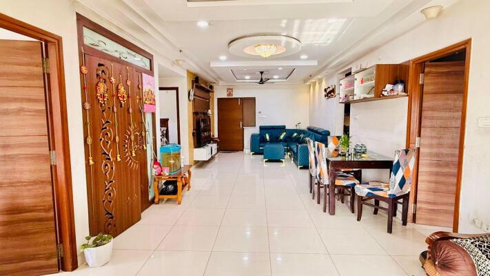 3 BHK Flat in Puppalaguda, Hyderabad