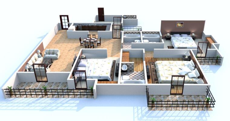 4 BHK Flat in Sector Chi 4, Greater Noida
