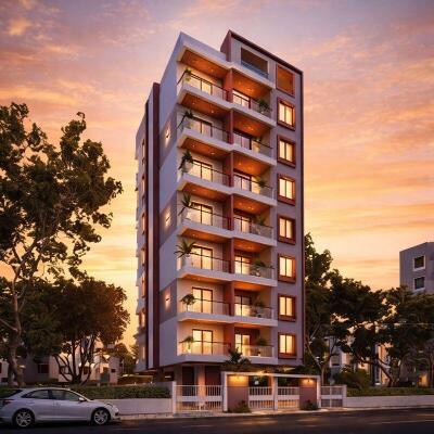 3 BHK Flat in Swawlambi Nagar , Nagpur