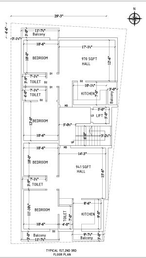 2 BHK Flat in Kolathur, Chennai