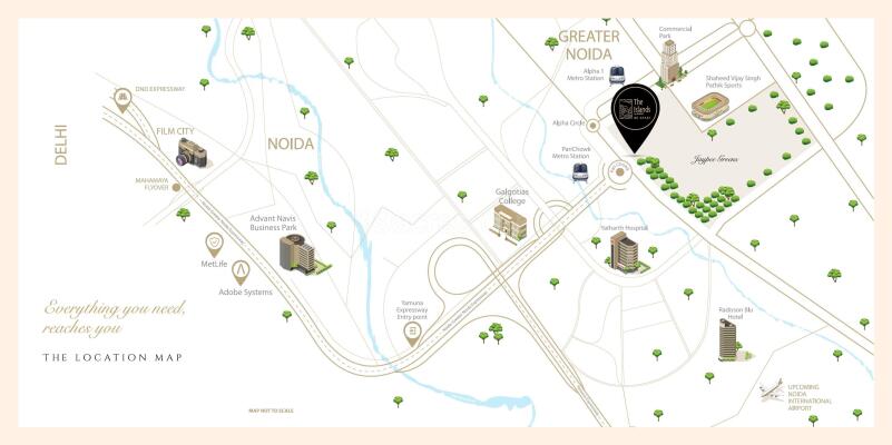 4 BHK Flat in Jaypee Greens, Greater Noida