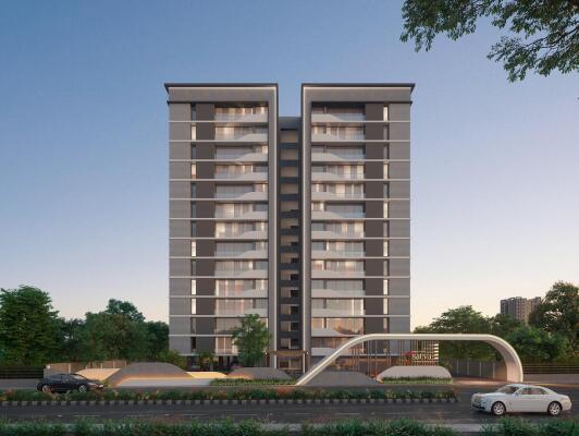 3 BHK Flat in Vesu, Surat