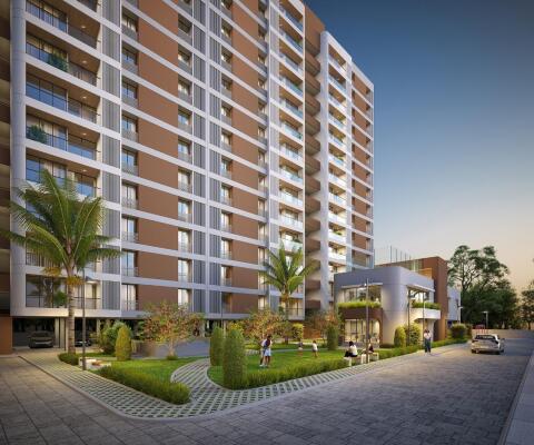 3 BHK Flat in Atladra, Vadodara