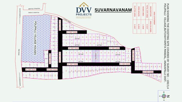 Residential land / Plot in Anakapalle, Visakhapatnam