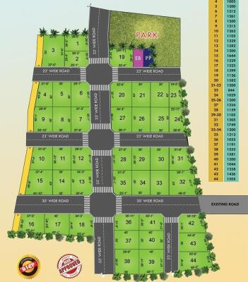 Residential land / Plot in Samayapuram, Trichy