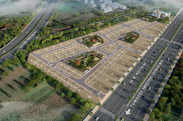 Residential land / Plot in Samruddhi Mahamarg, Nagpur