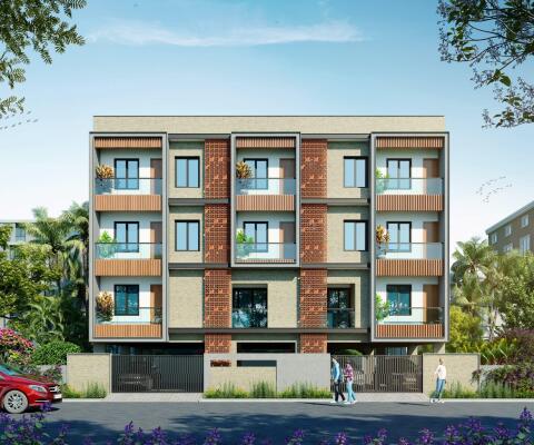3 BHK Flat in Ayanambakkam, Chennai