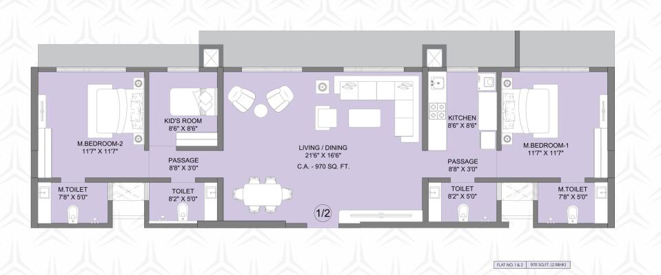 3 BHK Flat in Malad West, Mumbai