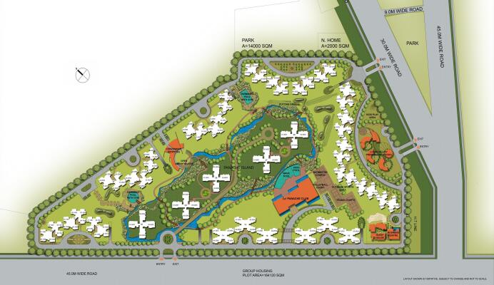 3 BHK Flat in Sector 110, Noida