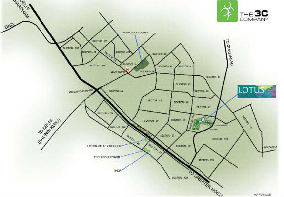 3 BHK Flat in Sector 110, Noida