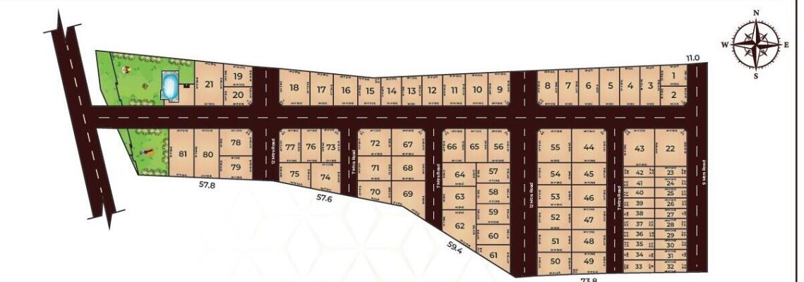 Residential land / Plot in Kannampalayam, Coimbatore