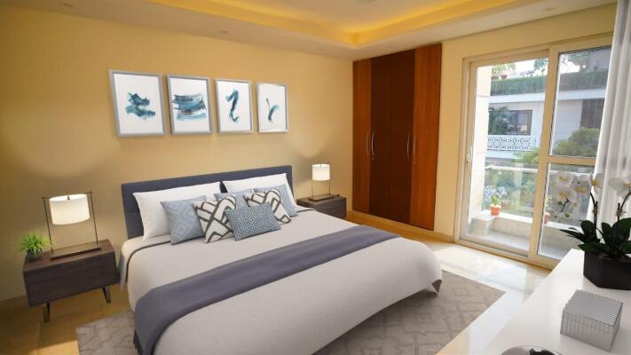 4 BHK Independent Builder Floor in Green Park, Delhi