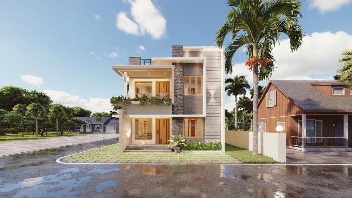 3 Bedroom House in Infopark, Kochi