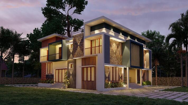 3 Bedroom House in Infopark, Kochi