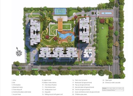 3 BHK Flat in Wave City, Ghaziabad