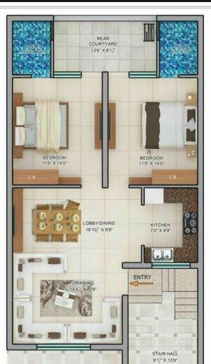 3 Bedroom House in Paharia, Varanasi