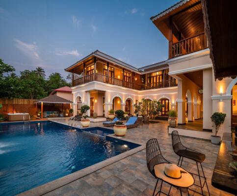 5 Bedroom House in Vagator, Goa