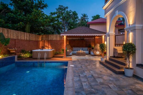 5 Bedroom House in Vagator, Goa