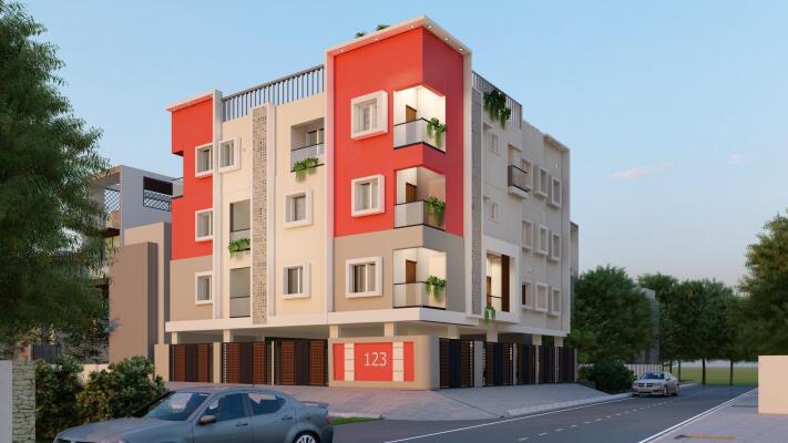 2 BHK Flat in Perambur, Chennai