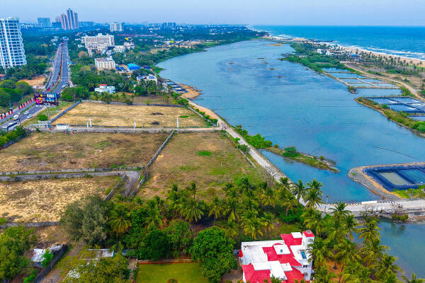Residential land / Plot in Muttukadu, ECR