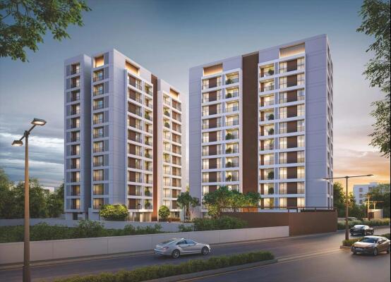 3 BHK Flat in Atladra, Vadodara