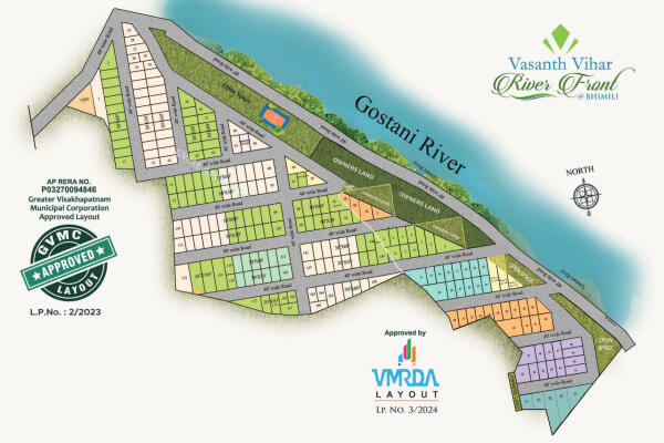 Residential land / Plot in Bheemili, Visakhapatnam
