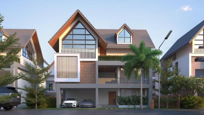 4 Bedroom House in Infopark, Kochi