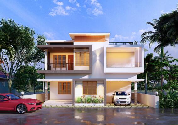 3 Bedroom House in Infopark, Kochi