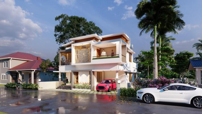 3 Bedroom House in Infopark, Kochi