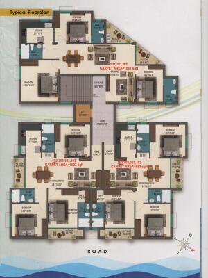 3 BHK Flat in Palasuni, Bhubaneswar