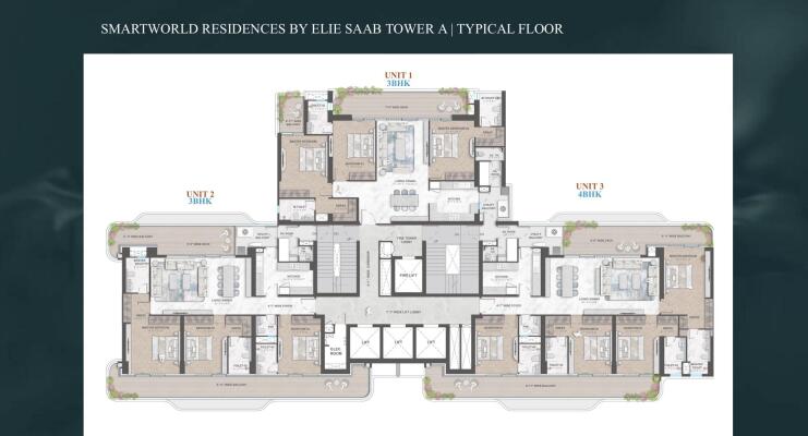 3 BHK Flat in Sector 98, Noida