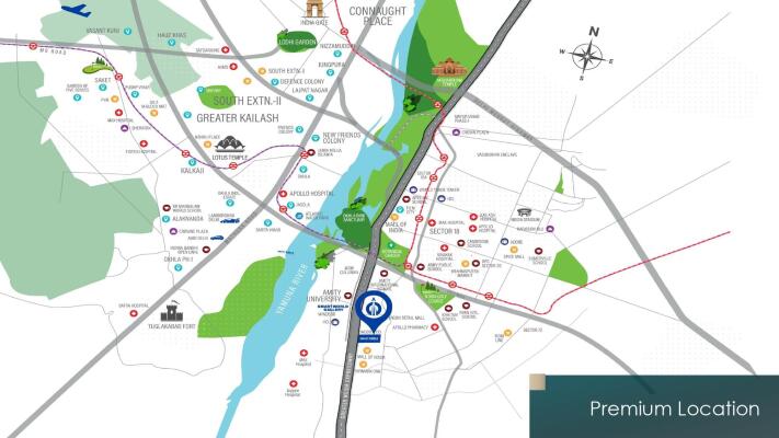 3 BHK Flat in Sector 98, Noida