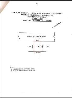 Residential land / Plot in Action Area 1, New Town