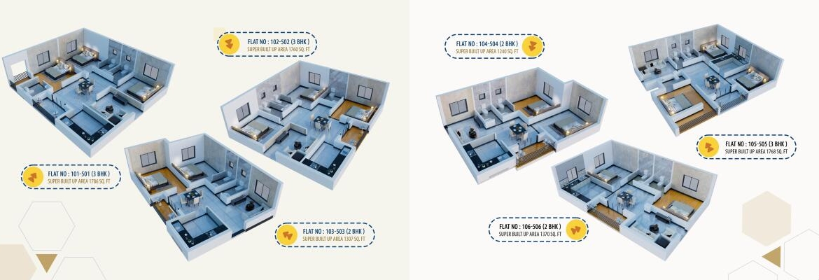 2 BHK Flat in Nakhara, Bhubaneswar