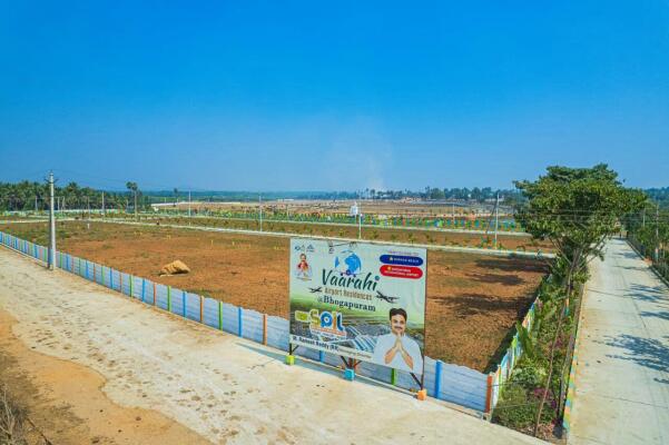 Residential land / Plot in Bhogapuram, Vizianagaram