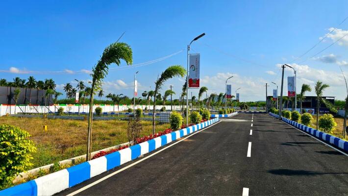 Residential land / Plot in Mahindra City, GST Road