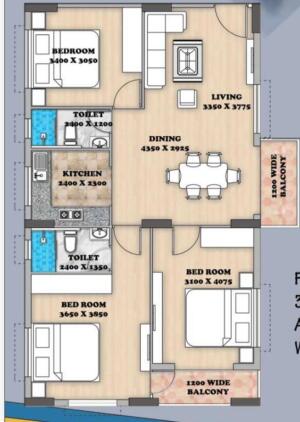 3 BHK Flat in Action Area 3, New Town
