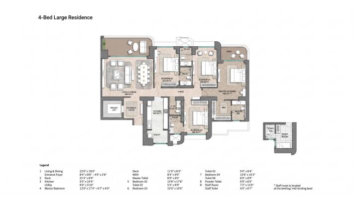 3 BHK Flat in Sewri, Mumbai