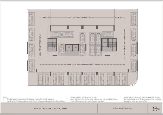 2 BHK Flat in Sector 16 Nerul, Navi Mumbai