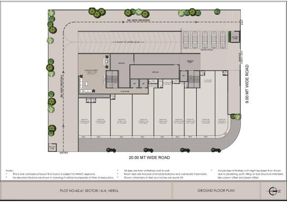 2 BHK Flat in Sector 16 Nerul, Navi Mumbai