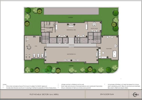 2 BHK Flat in Sector 16 Nerul, Navi Mumbai