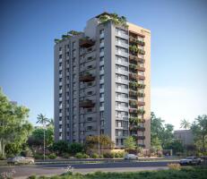 4 BHK Flat in Thaltej, Ahmedabad