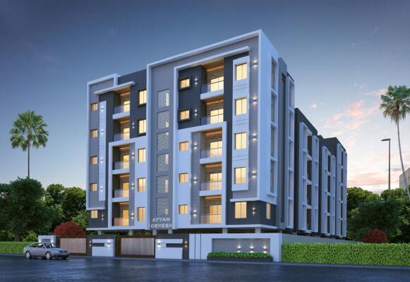 3 BHK Flat in Medavakkam, Chennai
